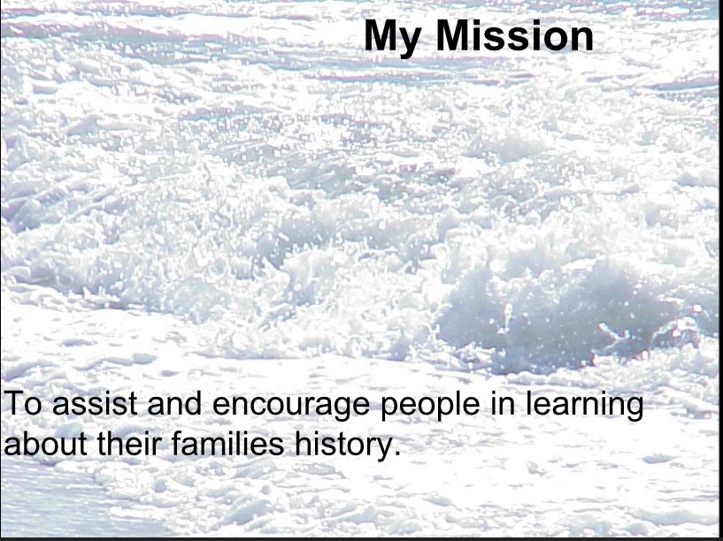 My Mission