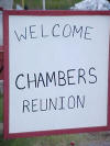 Reunion Sign